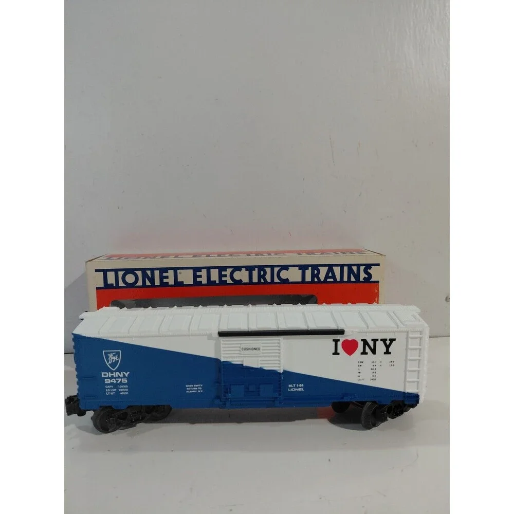 Lionel 6-9475 Train O Gauge Model Railroad Delaware  Hudson NY Love Boxcar w/Box